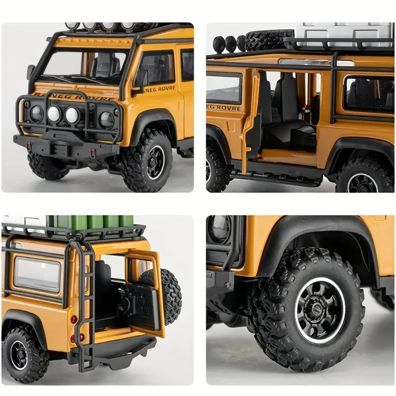 1:32 Scale Alloy - Off-Road Vehicle Model with Display Base