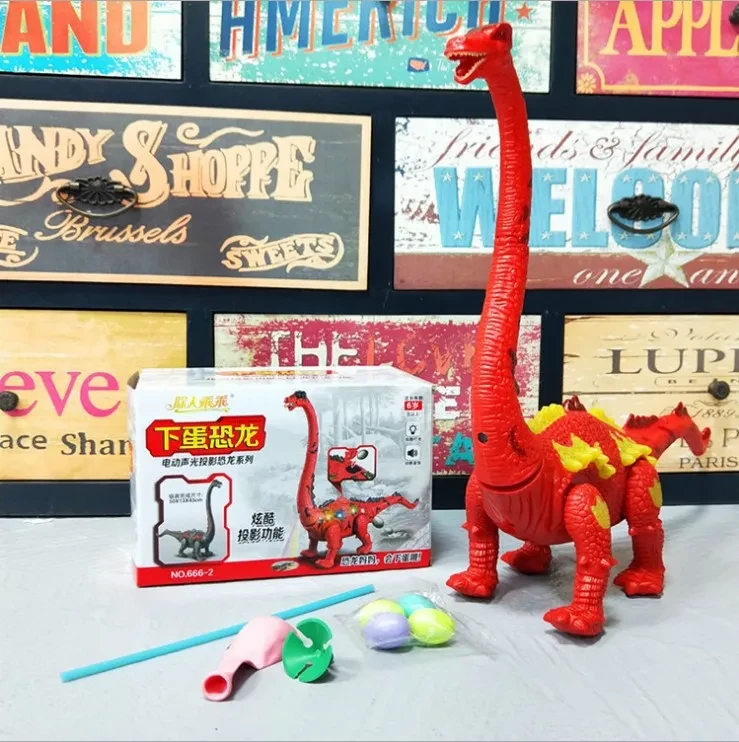 Simulation long-necked dragon electric toy