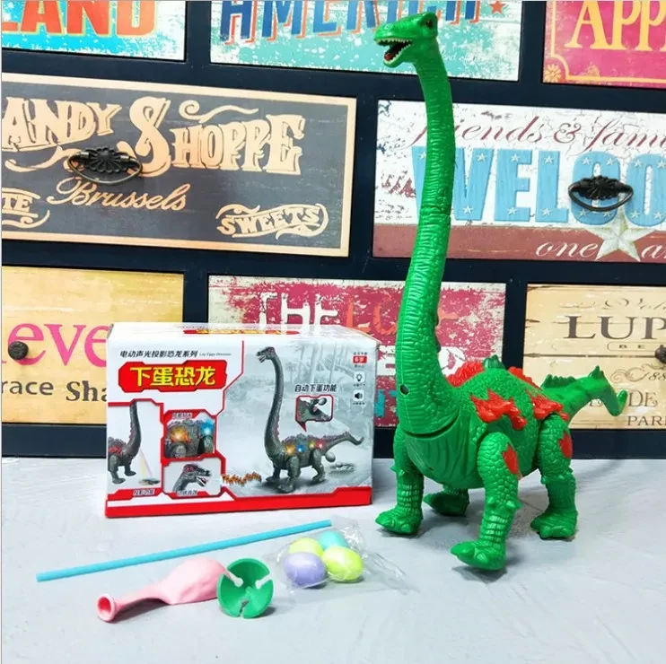 Simulation long-necked dragon electric toy