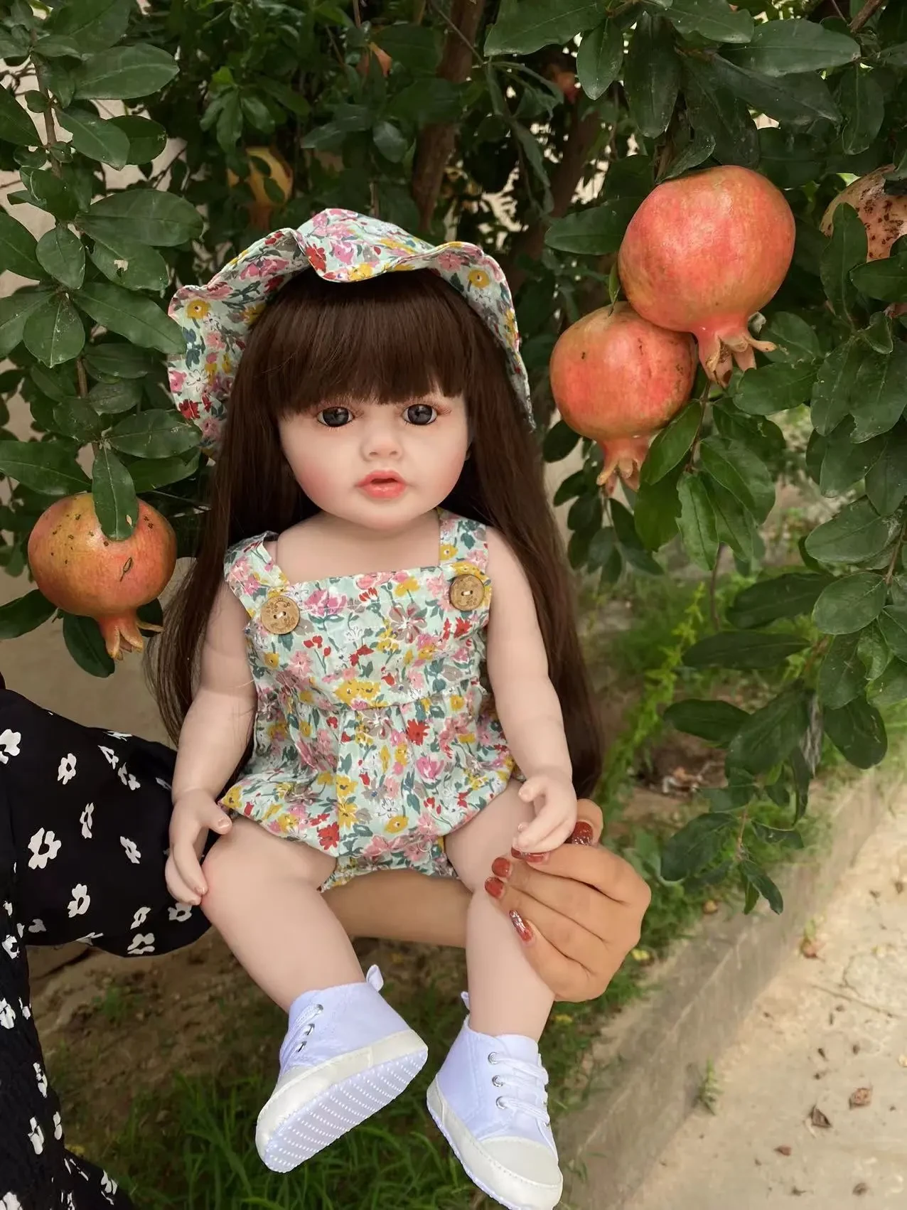 55cm Simulation Cute Baby Girl Toy