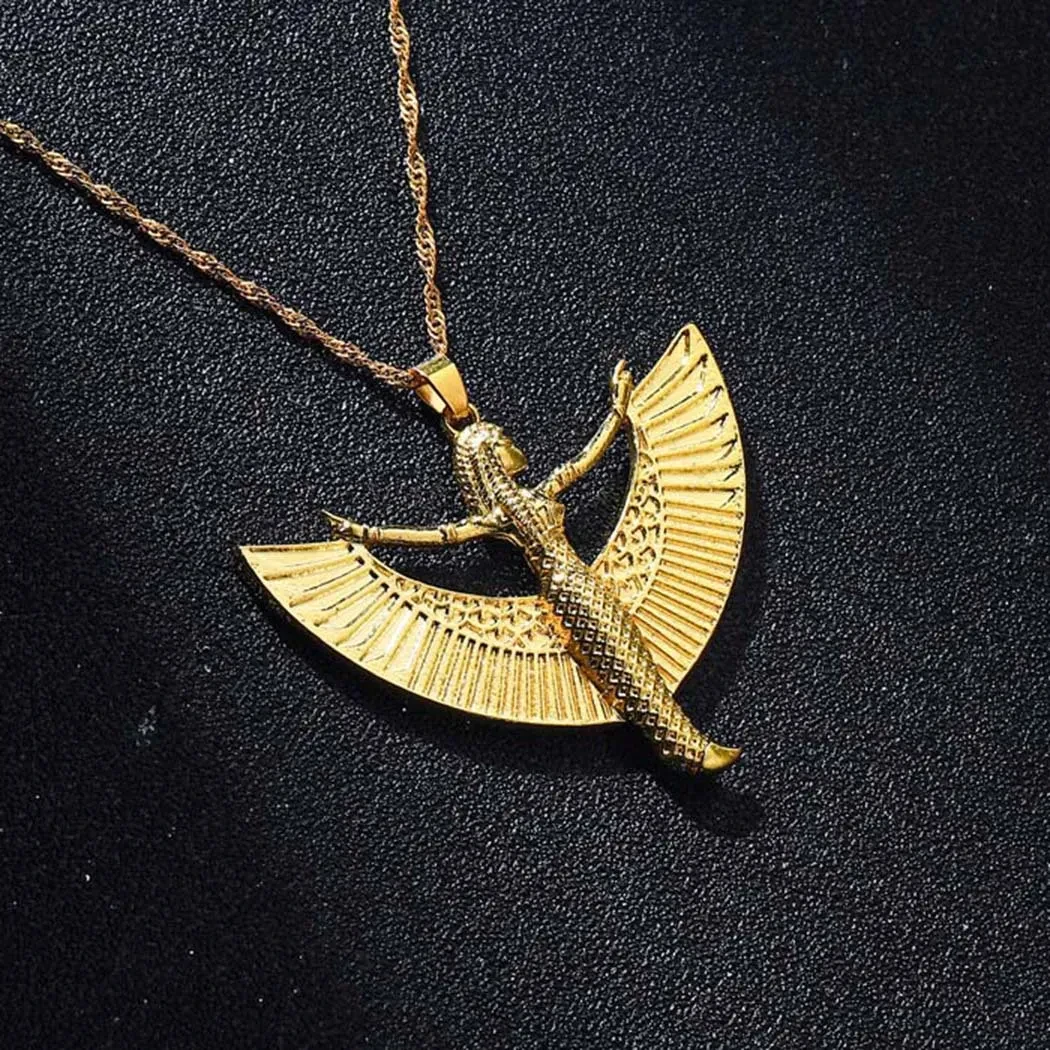 New Alloy Pendant Necklace Isis Goddess
