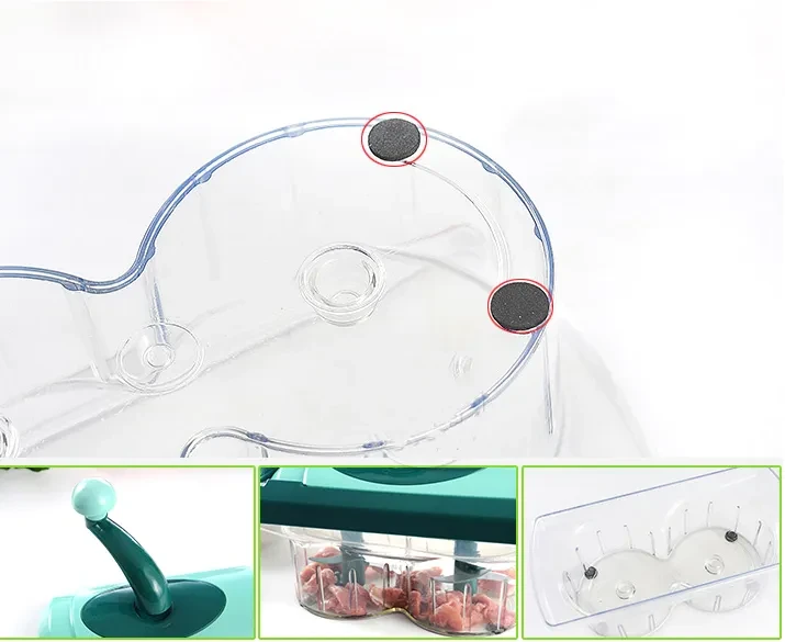 Manual vegetable grinder