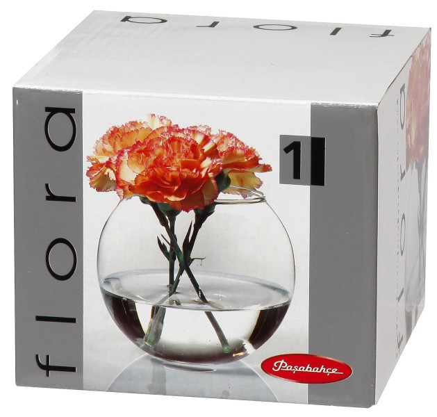 Flora Round Vase 102mm - Pasabahce