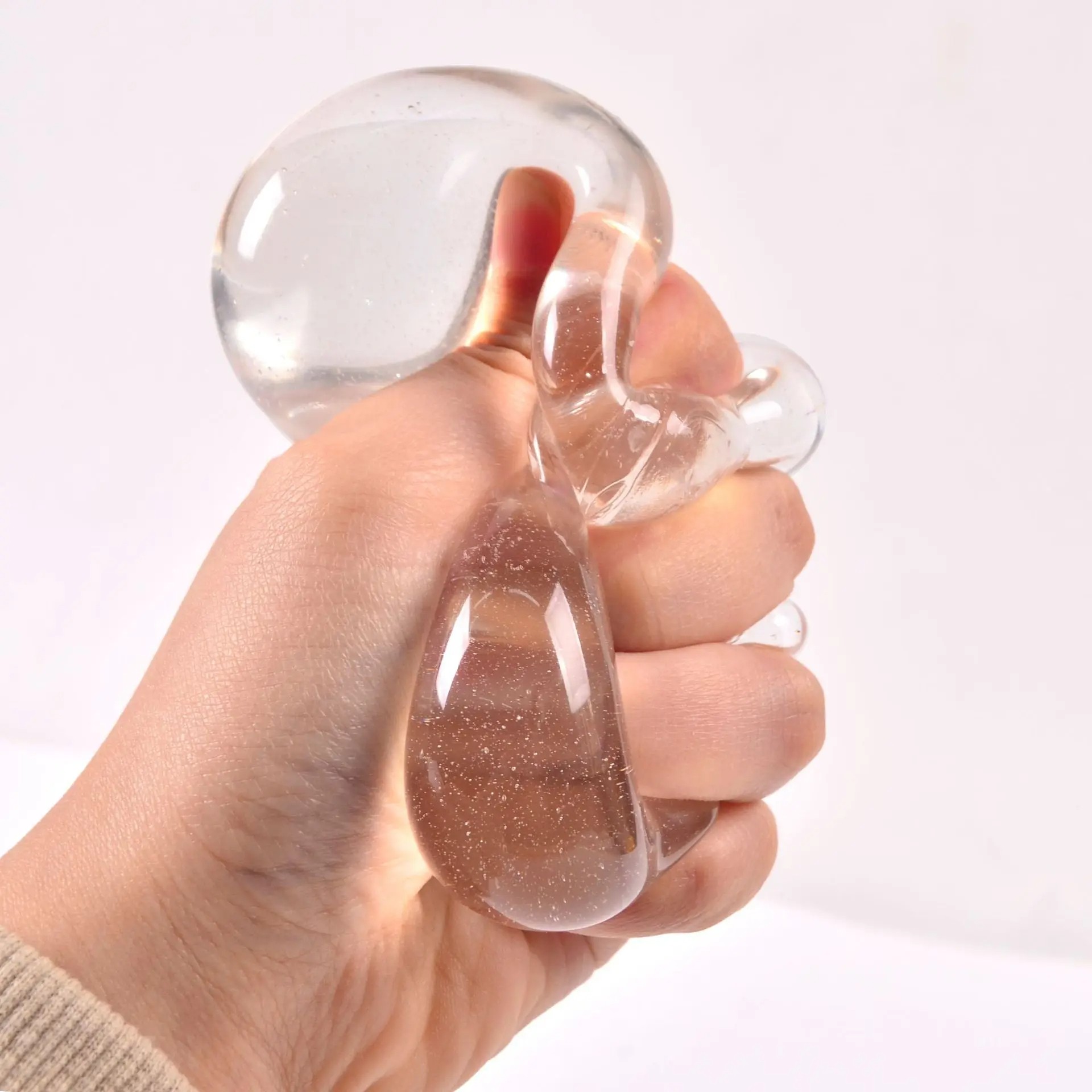 Clear Maltose Syrup Ball Slow Rebound Fidgeting Adult Kids Toys