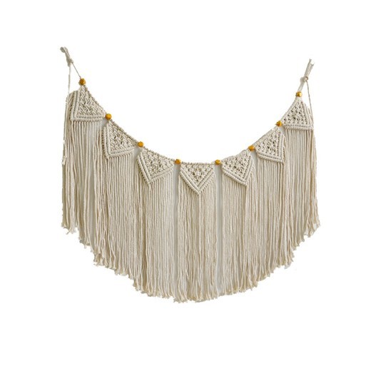 Tassel Small Flag Woven Wall Decoration Living Room Background Hallway Wall Decoration