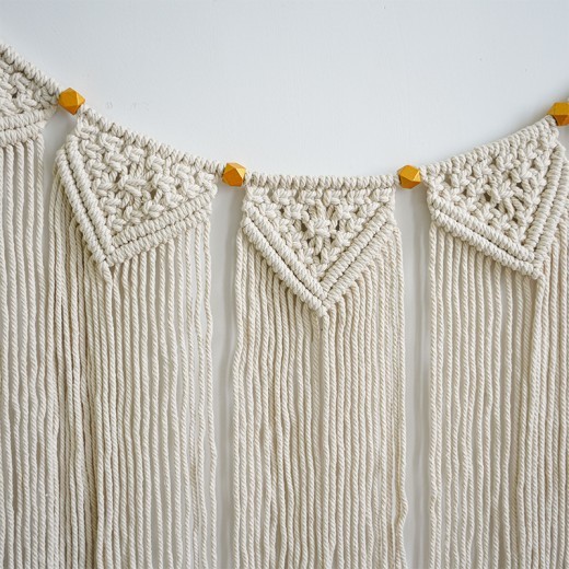 Tassel Small Flag Woven Wall Decoration Living Room Background Hallway Wall Decoration