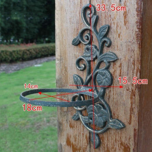 The Wall Hanging Flower Basket Wall Hanging Flower Stand Wall Decoration