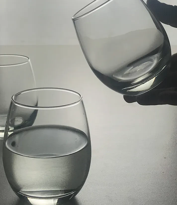 Whiskey glass rock glass