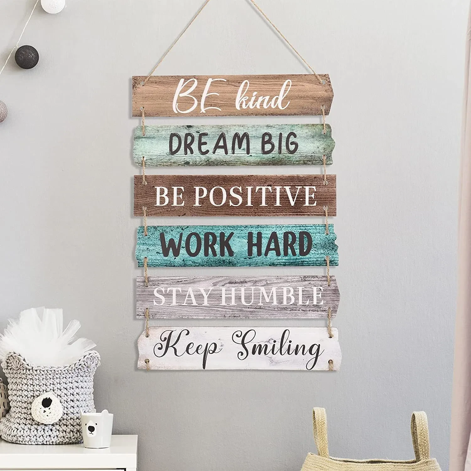 Rustic Inspirational Wooden Signs