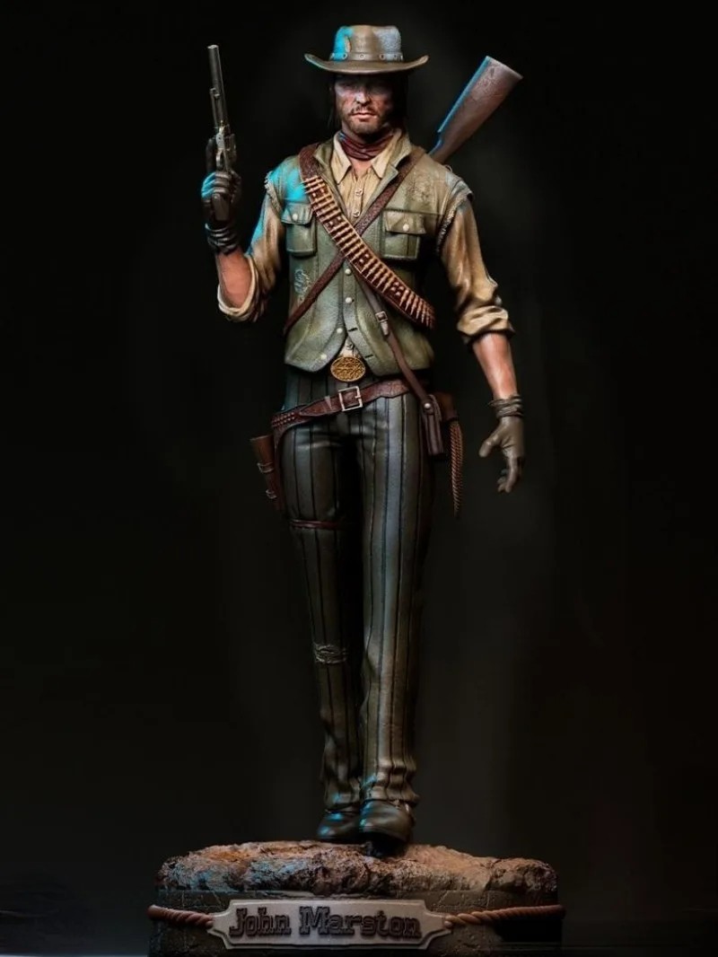 1/24 Scale Resin Figure Assembly Model Kit  A Fistful of Dollars Cowboy