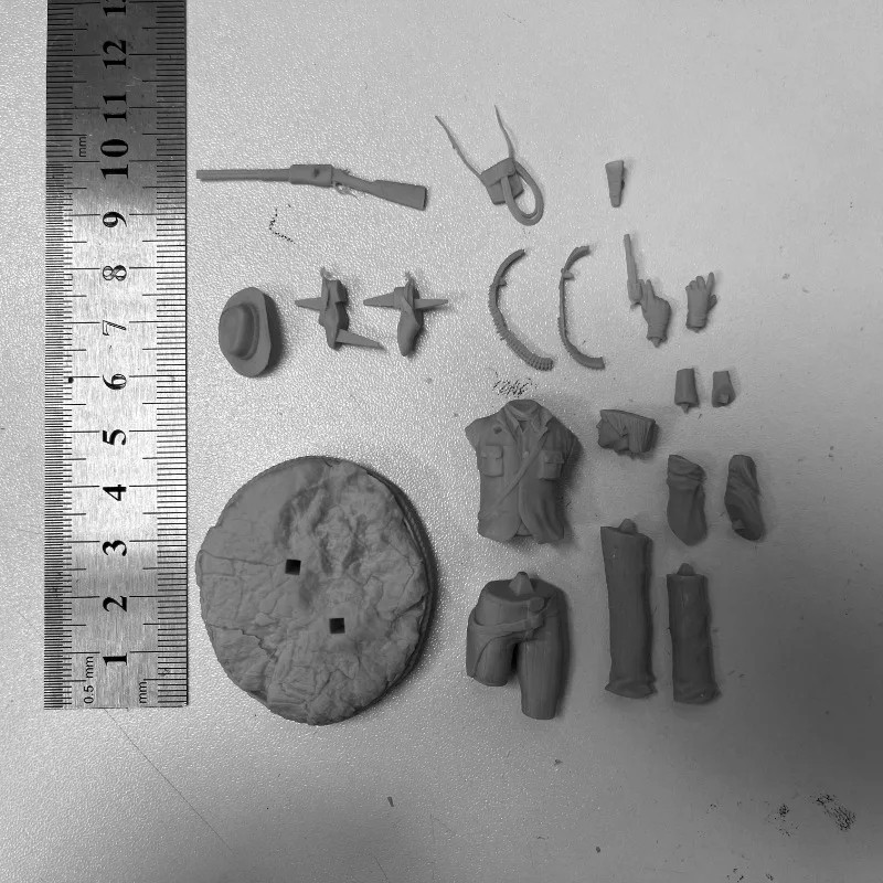 1/24 Scale Resin Figure Assembly Model Kit  A Fistful of Dollars Cowboy