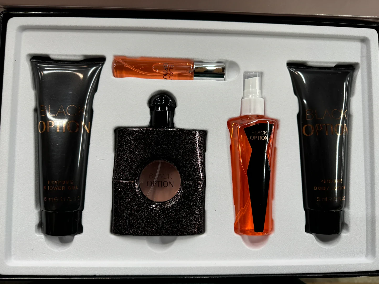 YVES SAINT LAURENT BLACK OPIUM GIFT SET EDP