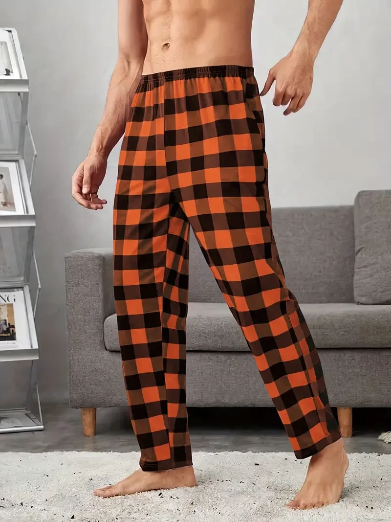 Yellow Checkered Pants