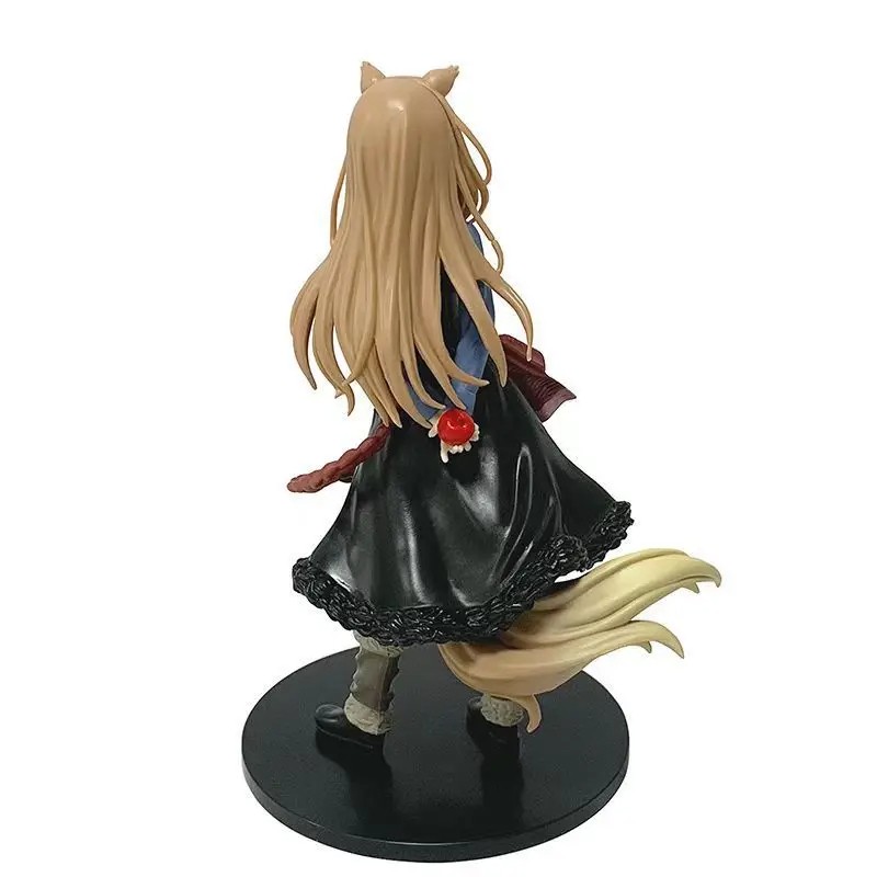 17cm Holo Wink Anime Figure Model - Wolf Tail Girl PVC Action Figure
