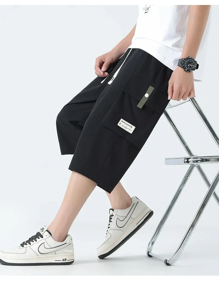 Mens 3/4 Capri Pants