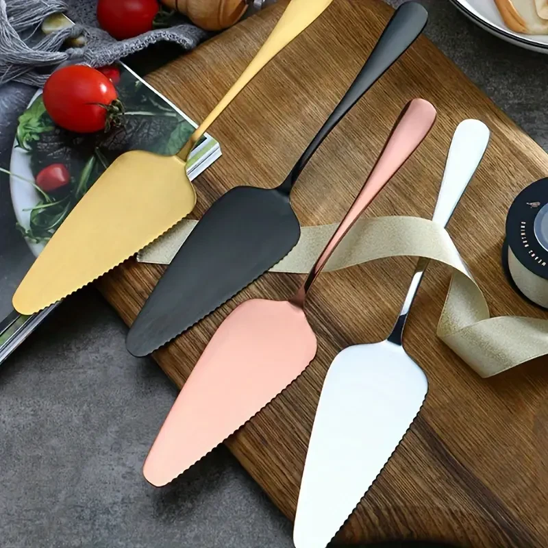 1pc Stainless Steel Pointed Cake Spatula  Perfect for Baking, Pizza, and More