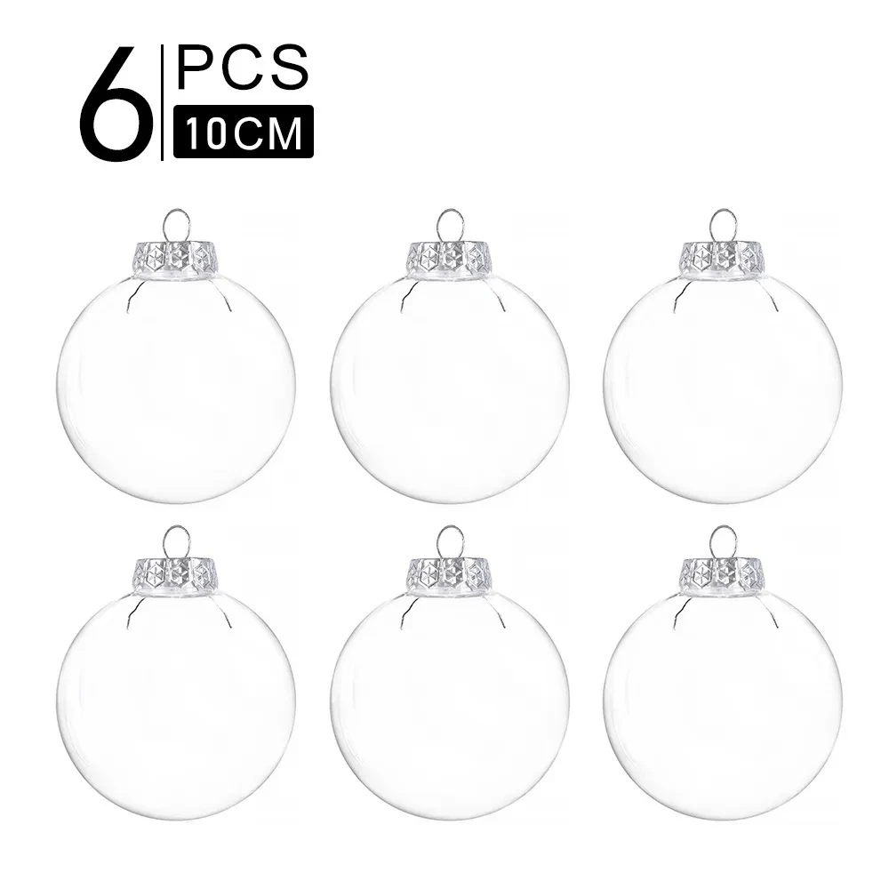 Clear Plastic Decorative Balls
