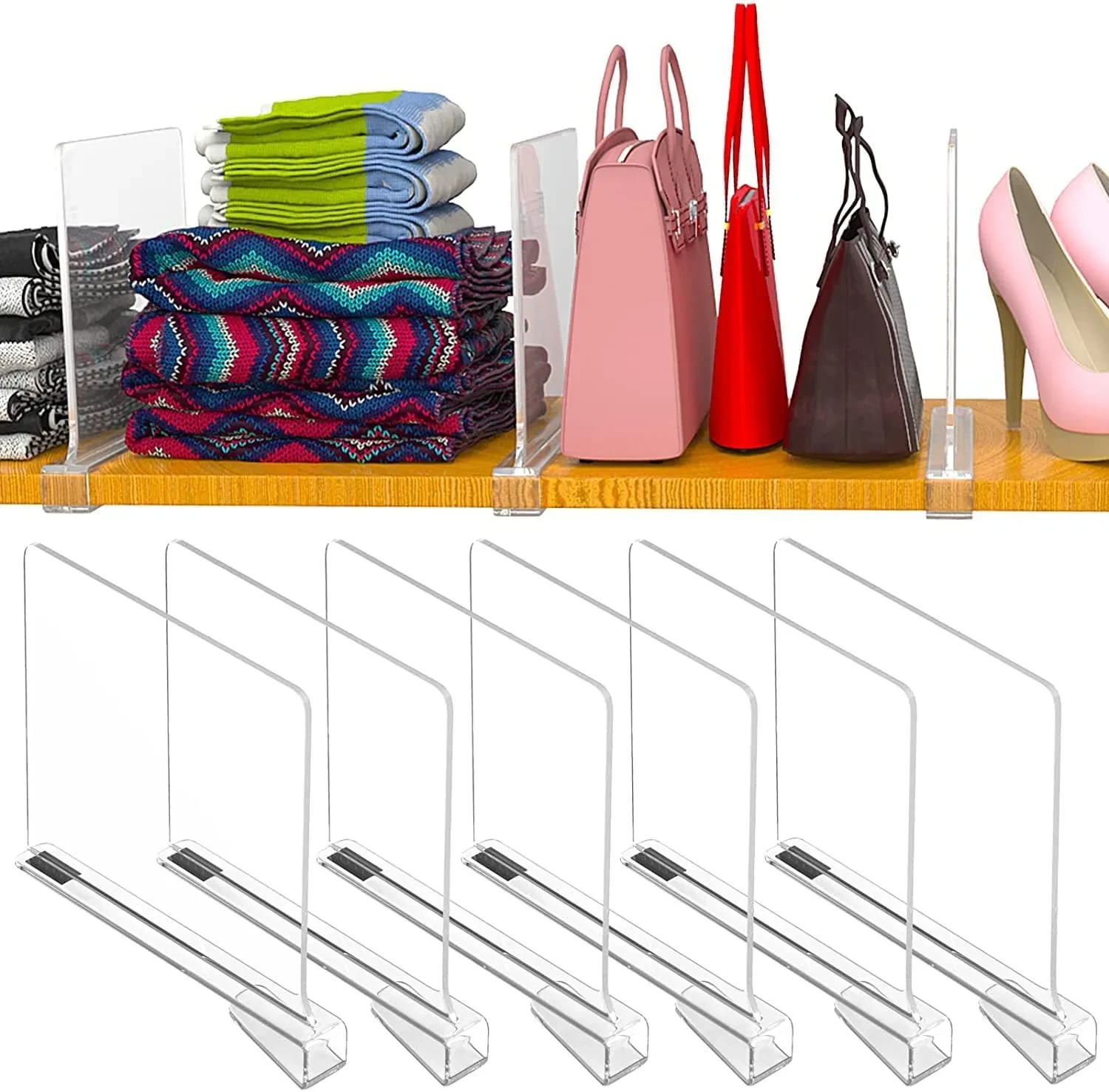 Acrylic Handbag Dividers