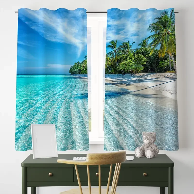 Beach Curtains for Bedroom