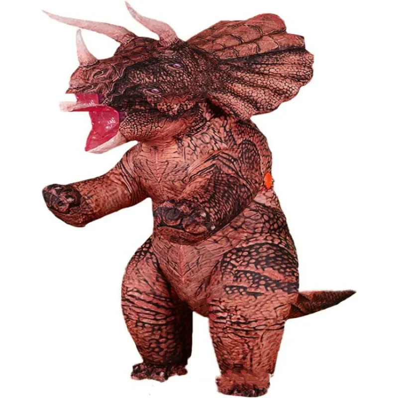Inflatable Triceratops Costume