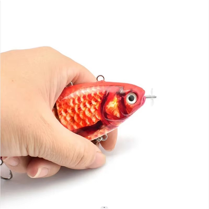 UFISH Electric Live Bait Robotic Fishing Lure 5.25"