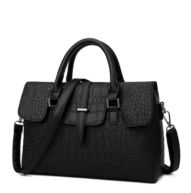Crocodile Pattern Handbag