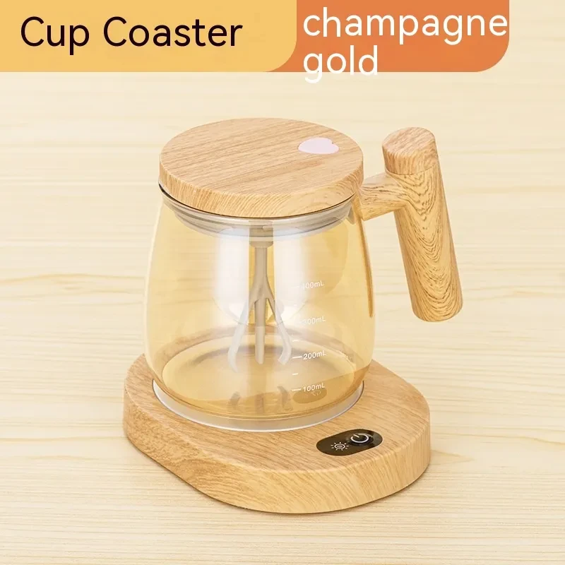 400ML Self Stirring Coffee Mug Electric Mixing Glass Coffee CupHigh Speed Fast Automatic Coffee Cup