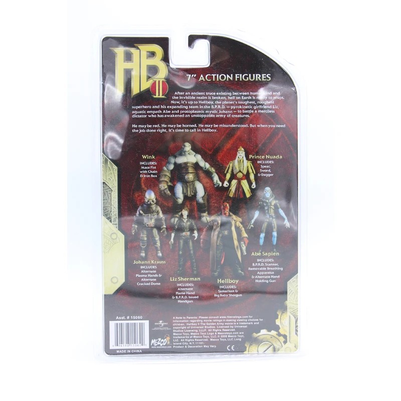 Cheap Sale 7" Hellboy 18cm BJD PVC Figure Model