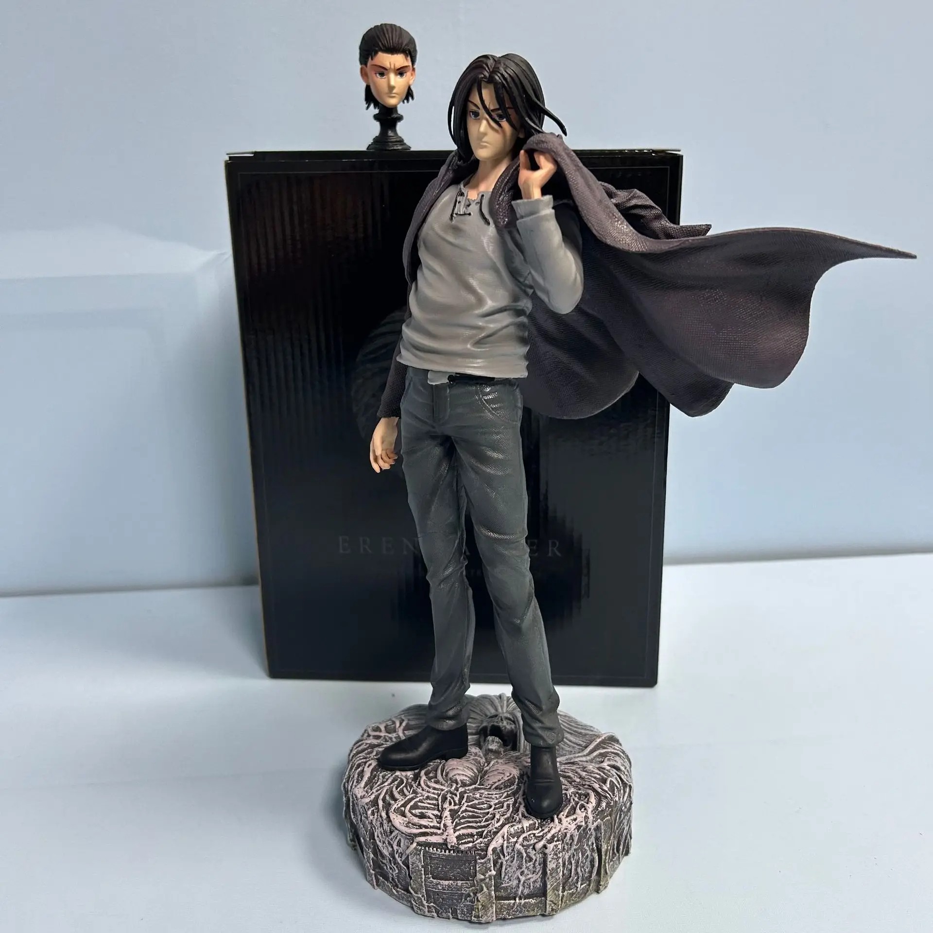 28CM Anime Figure Attack On Titan Eren Jaeger