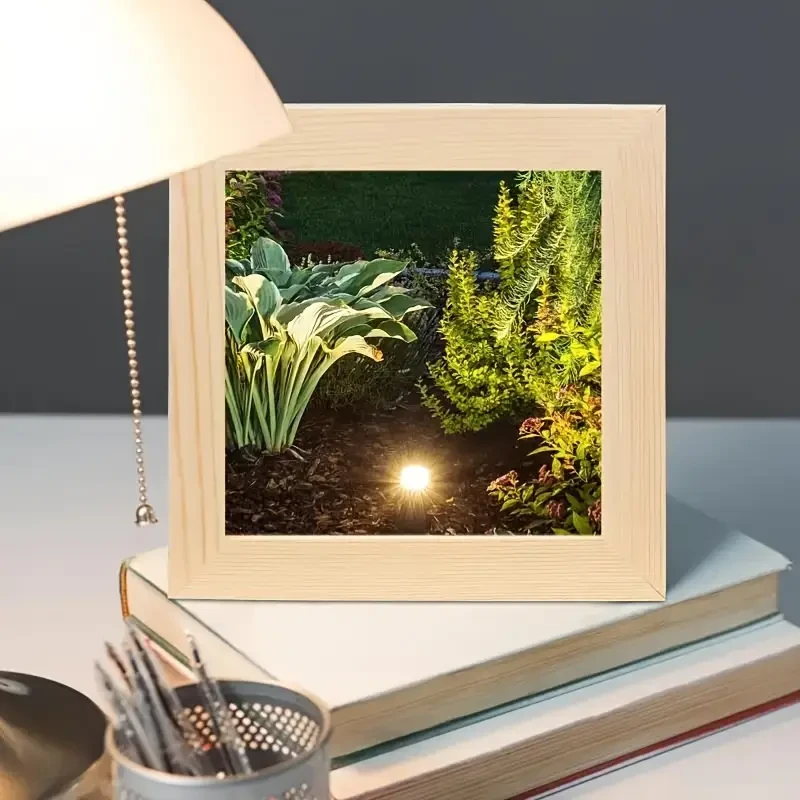 10pcs 4.7x4.7 Wooden Photo Frames