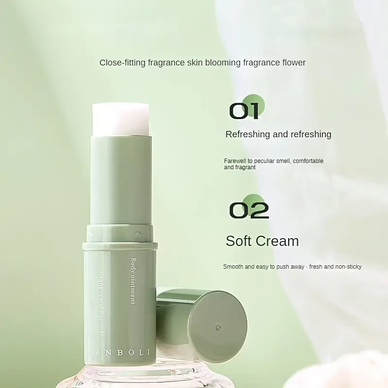 Hanboli Portable Solid Perfume for Women and Men  Refreshing Solid Balm, Perfect for Dating and Daily Life, Ideal Gift for All Occasions