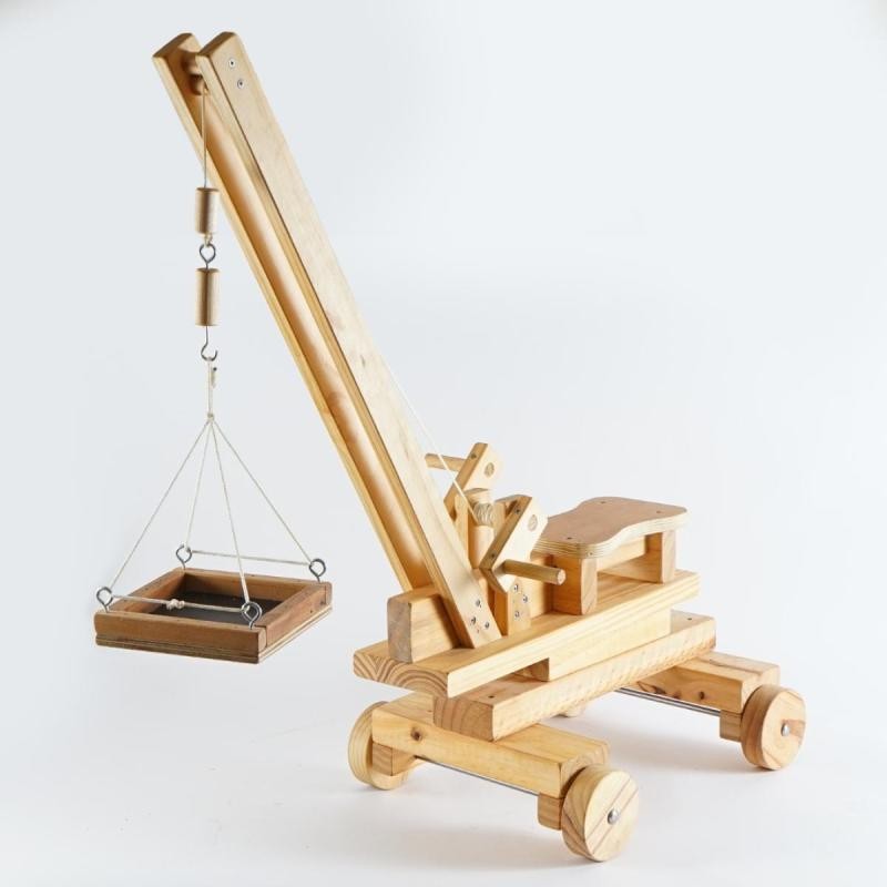Ride-On Crane Wooden