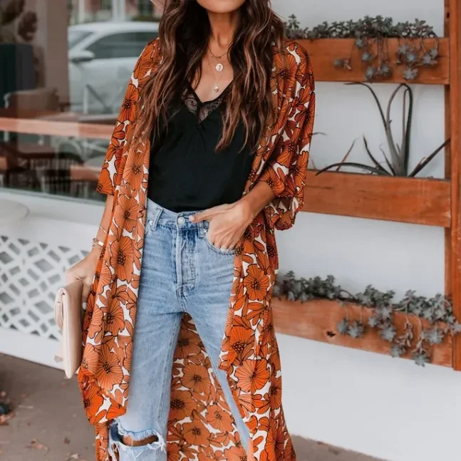 Sheer Kimono Cardigan