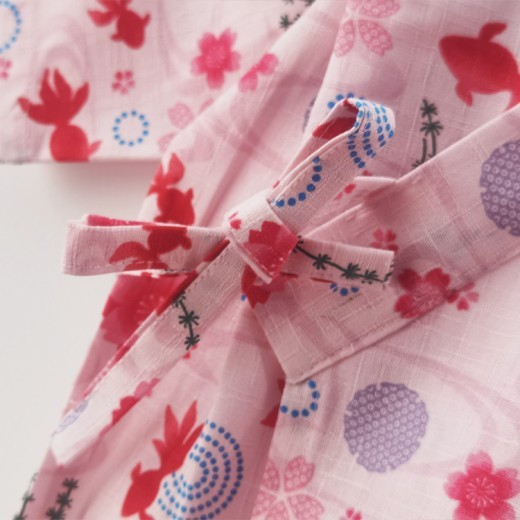 Parent Child Cherry Blossom Home Suit Short Sleeved Set