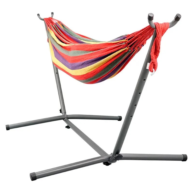 Canvas Outdoor Camping Portable Hammock: Double Children's Indoor/Outdoor Folding Swing