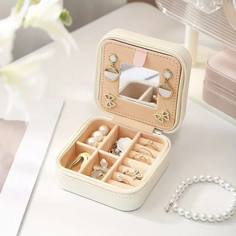 Korean-Style Travel Jewelry Box
