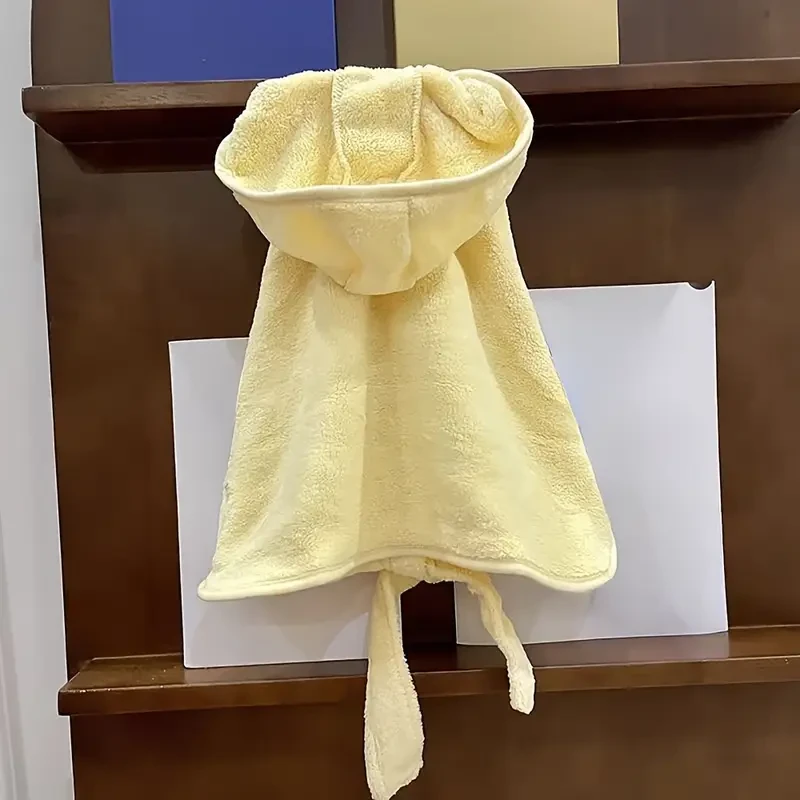 Ultra-Absorbent Microfiber Pet Bathrobe