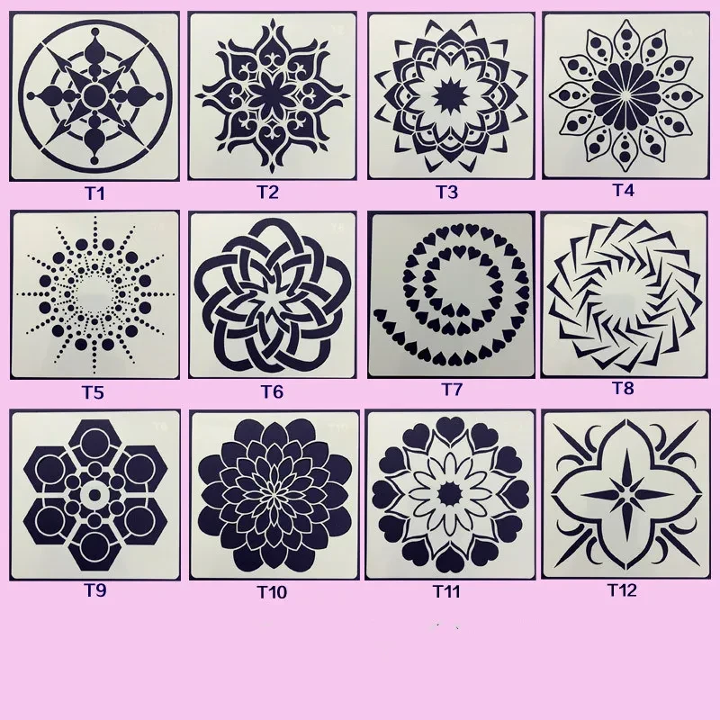 Dot Stencil Template