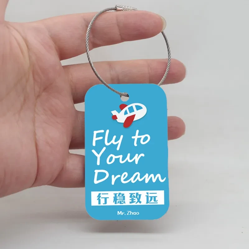 Letter Luggage Tags