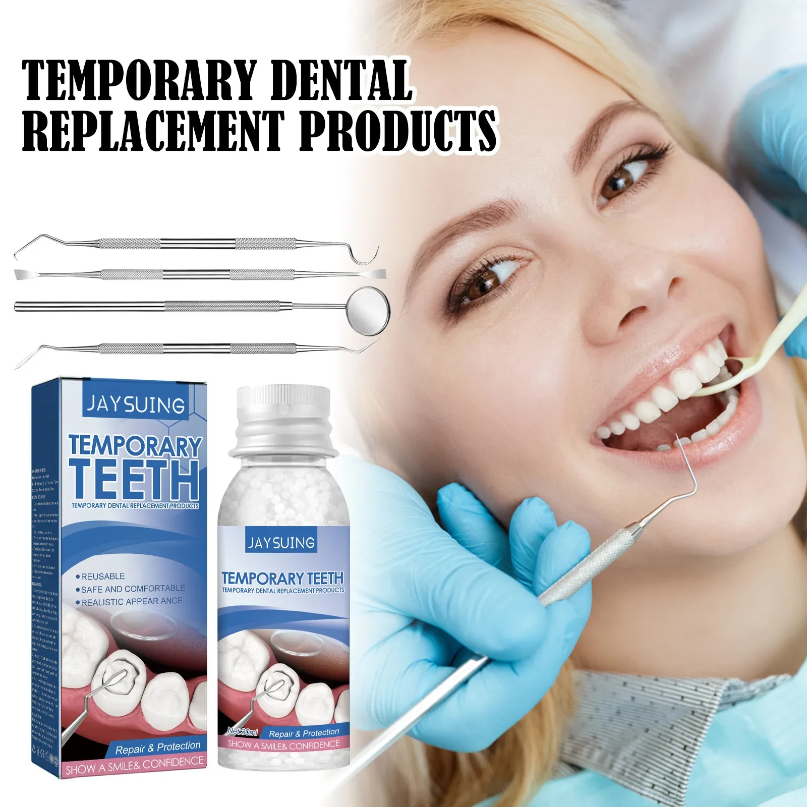 False Teeth Repair Kit