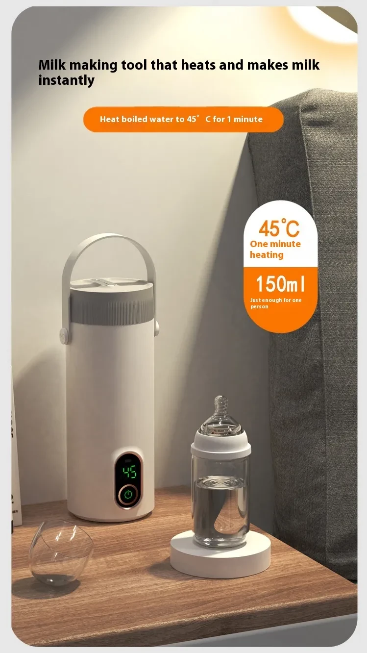 Wireless Portable Charging Water and Electric Cup