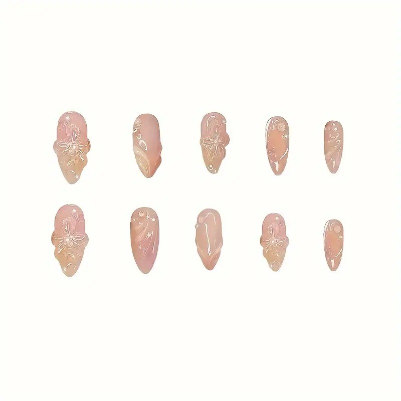 Almond Acrylic Nails Medium
