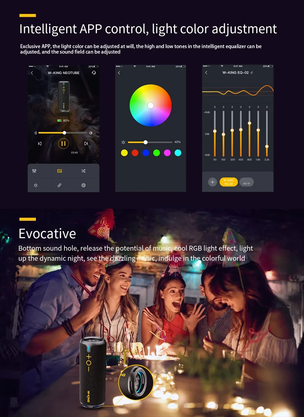 Wireless Bluetooth Audio Dust-proof Waterproof Charging Long Battery Life Portable Cool