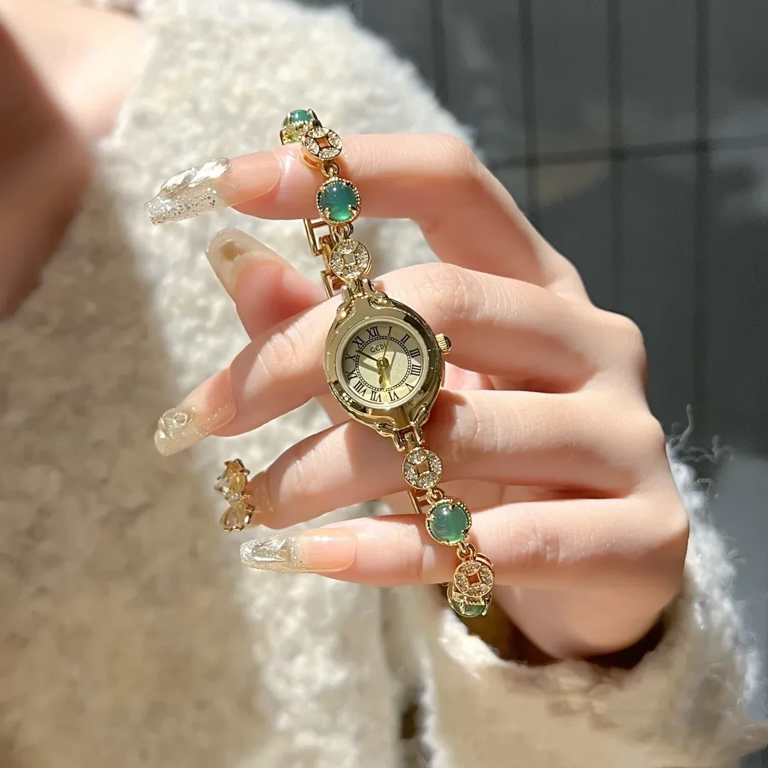 Dial Gold Mid-ancient Mild Luxury Retro Refined Grace Watch