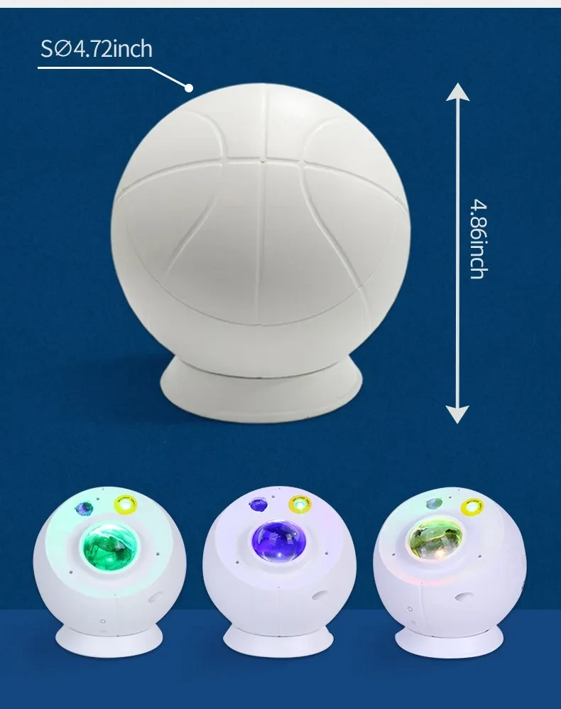 Remote Control Nebula Projection LED Starry Sky Light