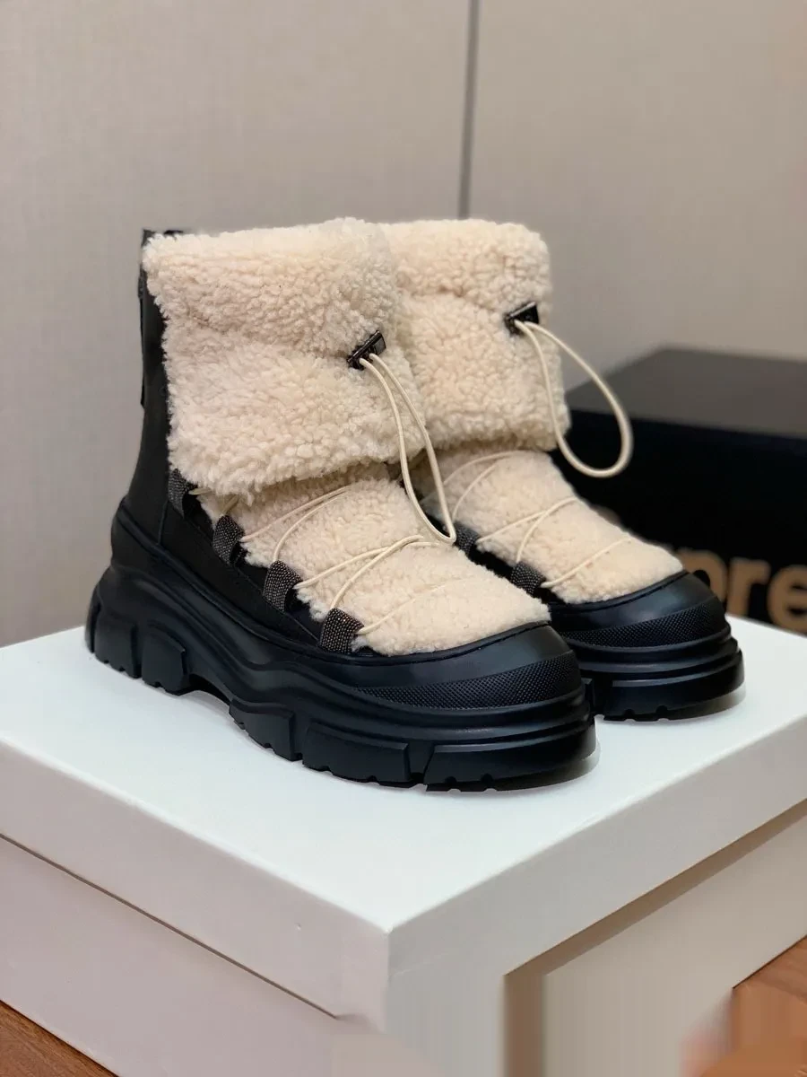 Men's Fur Lined Winter Boots