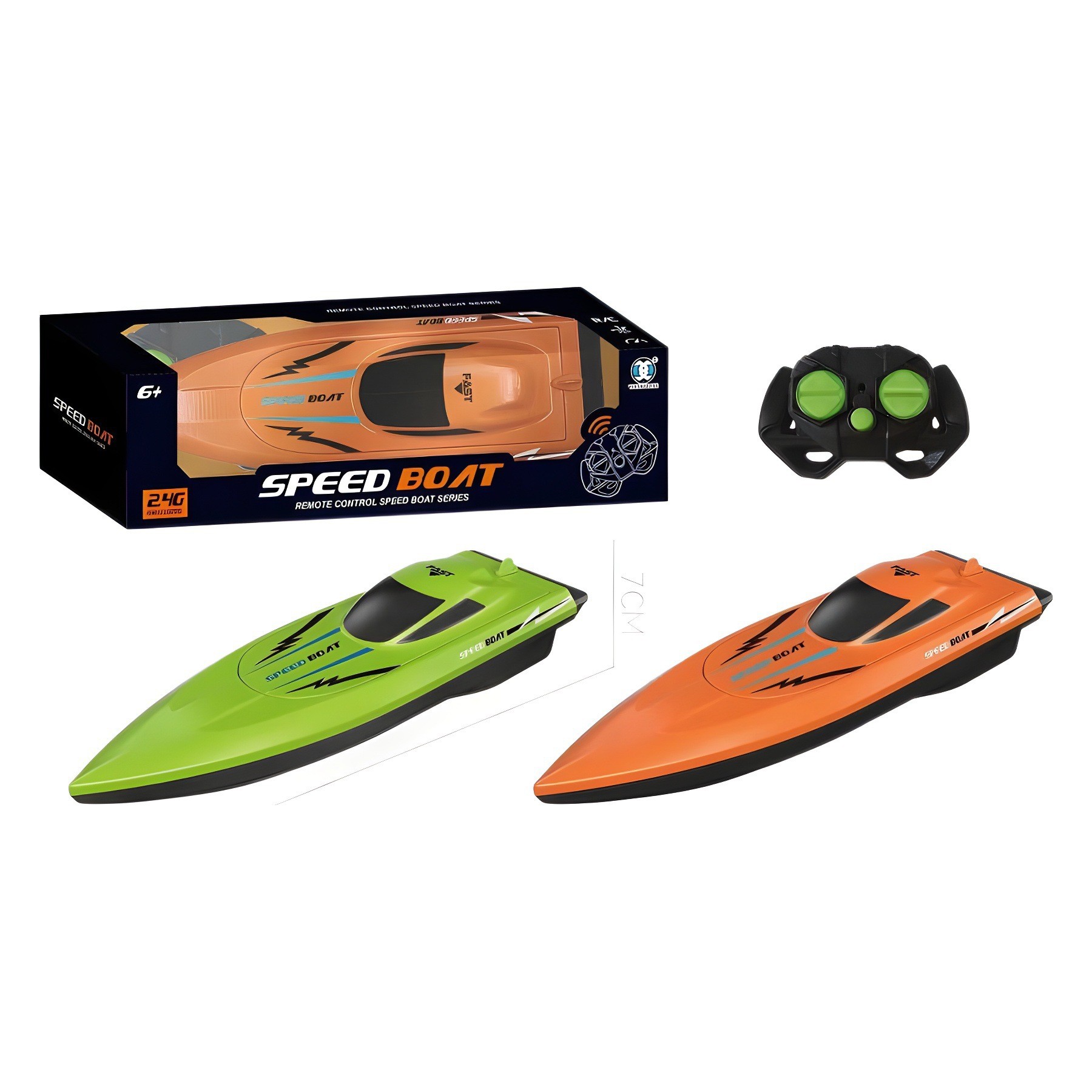 Simulation Electric Children's Remote-control Ship Toy