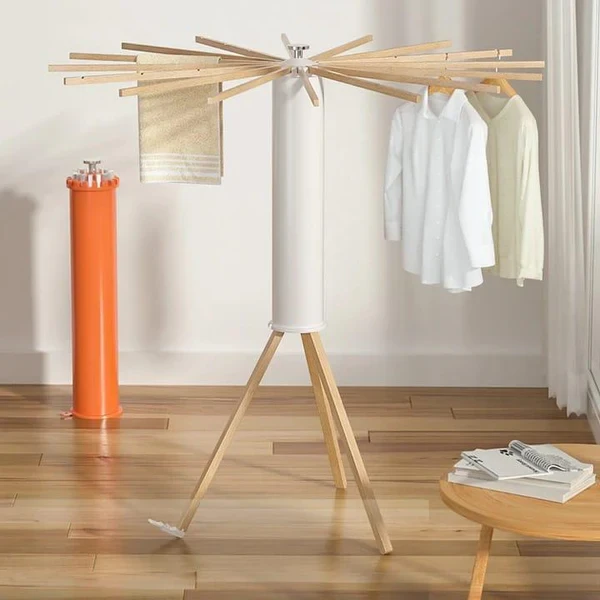 Foldable cloth drying rack