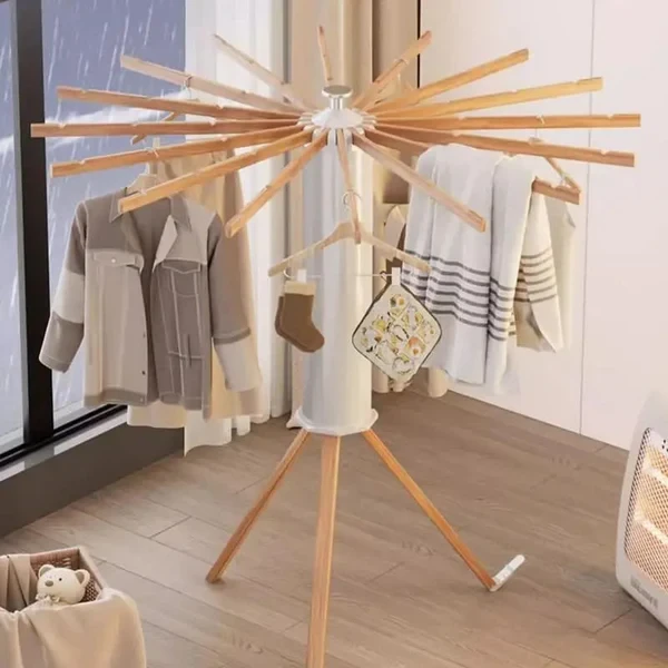 Foldable cloth drying rack