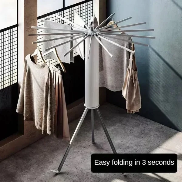 Foldable cloth drying rack